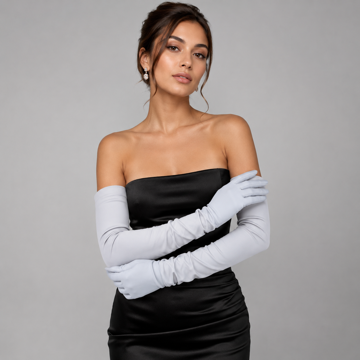 Ivory Elegance Long Opera Gloves